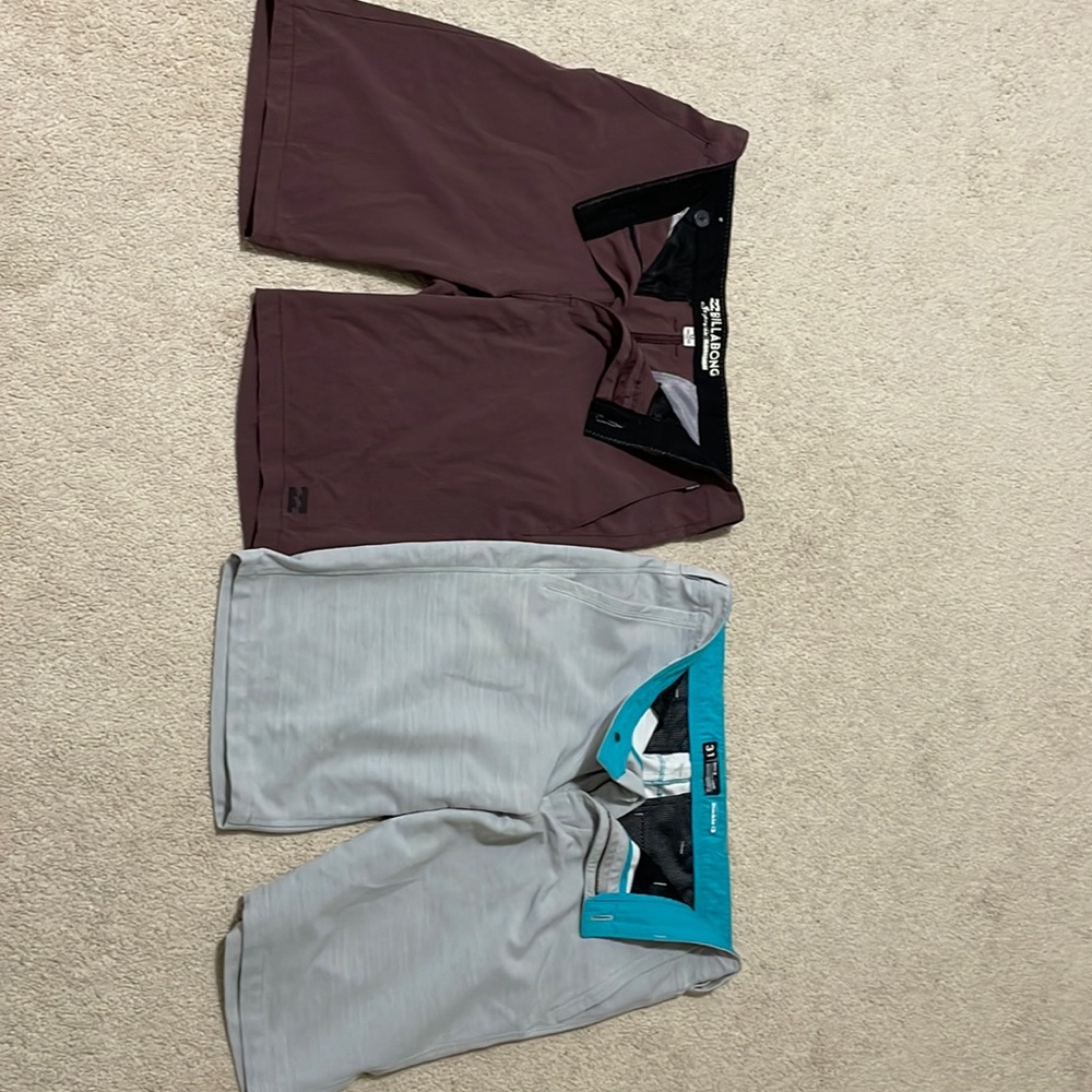 2 pairs hybrid shorts